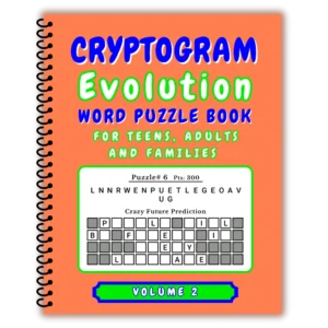 Cryptogram Evolution Puzzle Book Vol 2